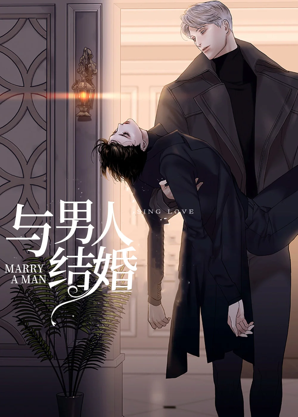 与男人结婚封面