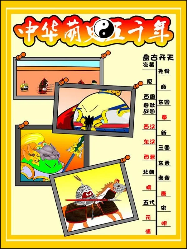 中华萌史五千年封面