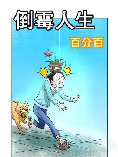 倒霉人生百分百封面