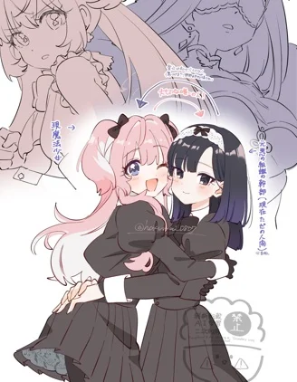 前敌方干部小姐对魔法少女神魂颠倒封面