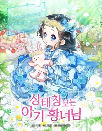 可以看见状态窗的小公主封面