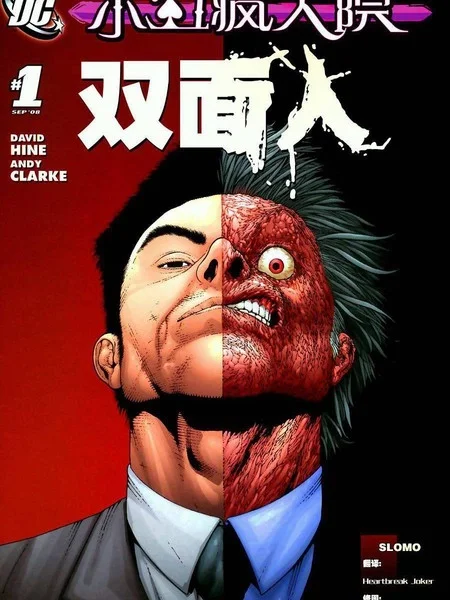 小丑疯人院：双面人封面