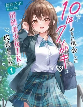 时隔十年重逢的臭小鬼长成了个清纯美少女JK封面