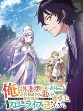 明明是只有作为专属魔导士的我才能采取的素材封面