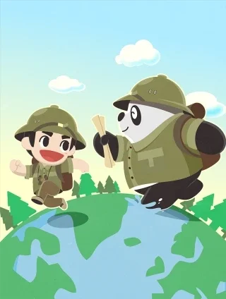 熊猫君&黄逗菌可持续生活志第二季封面