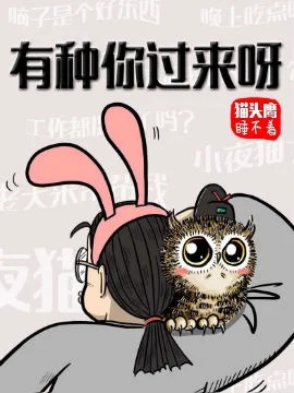 猫头鹰睡不着有种你过来呀.封面