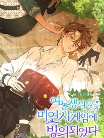 穿進妹妹的乙女遊戲封面