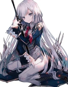 被死神养育的少女胸前怀抱漆黑之剑封面